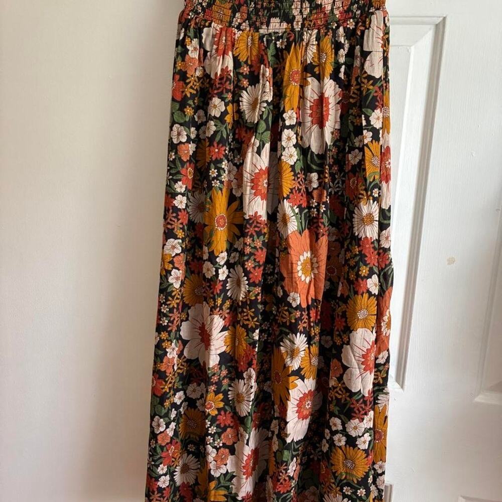 NWT natural life floral maxi skirt